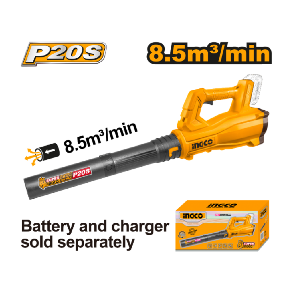 INGCO Cordless Blower 15000 RPM