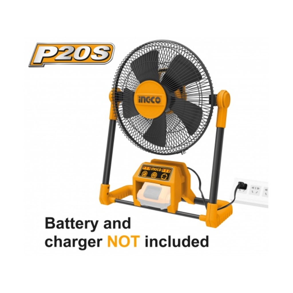 INGCO Lithium-ion fan 13''