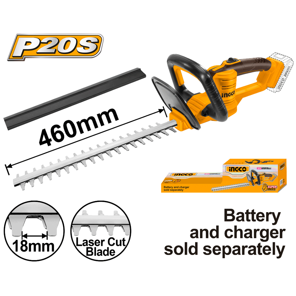 INGCO Lithium-Ion hedge trimmer