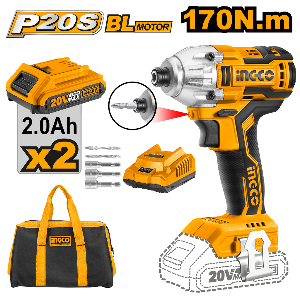 INGCO Lithium-Ion Impact driver