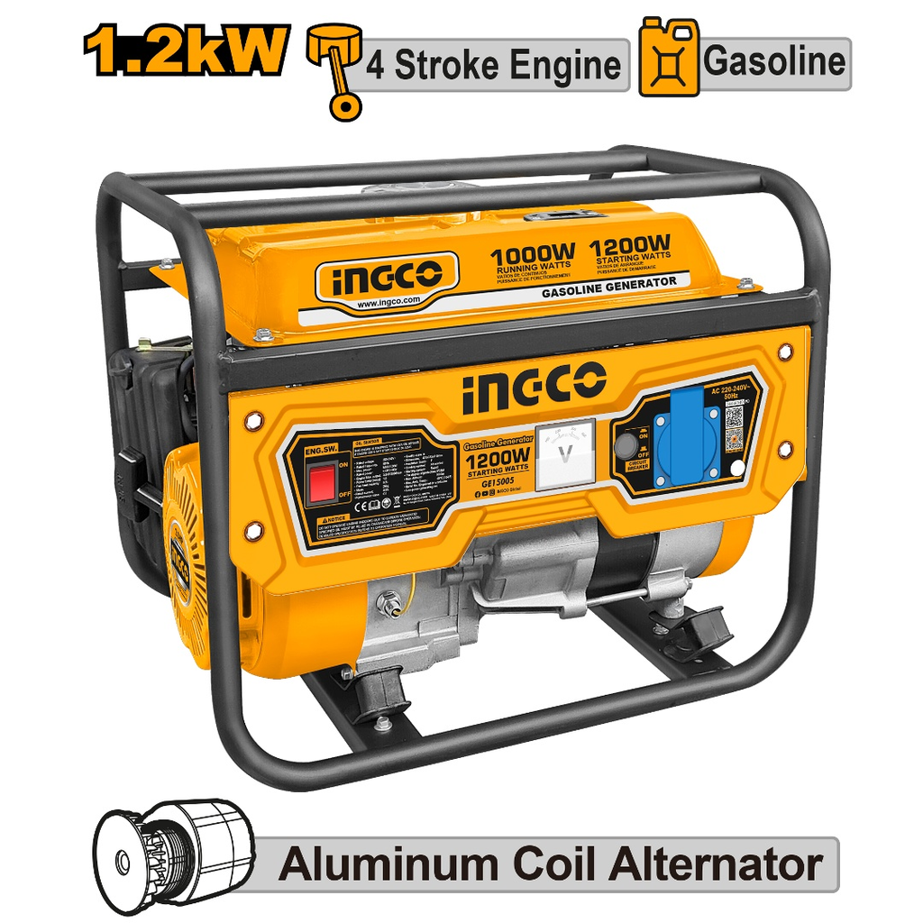 INGCO Gasoline generator 1.2KW