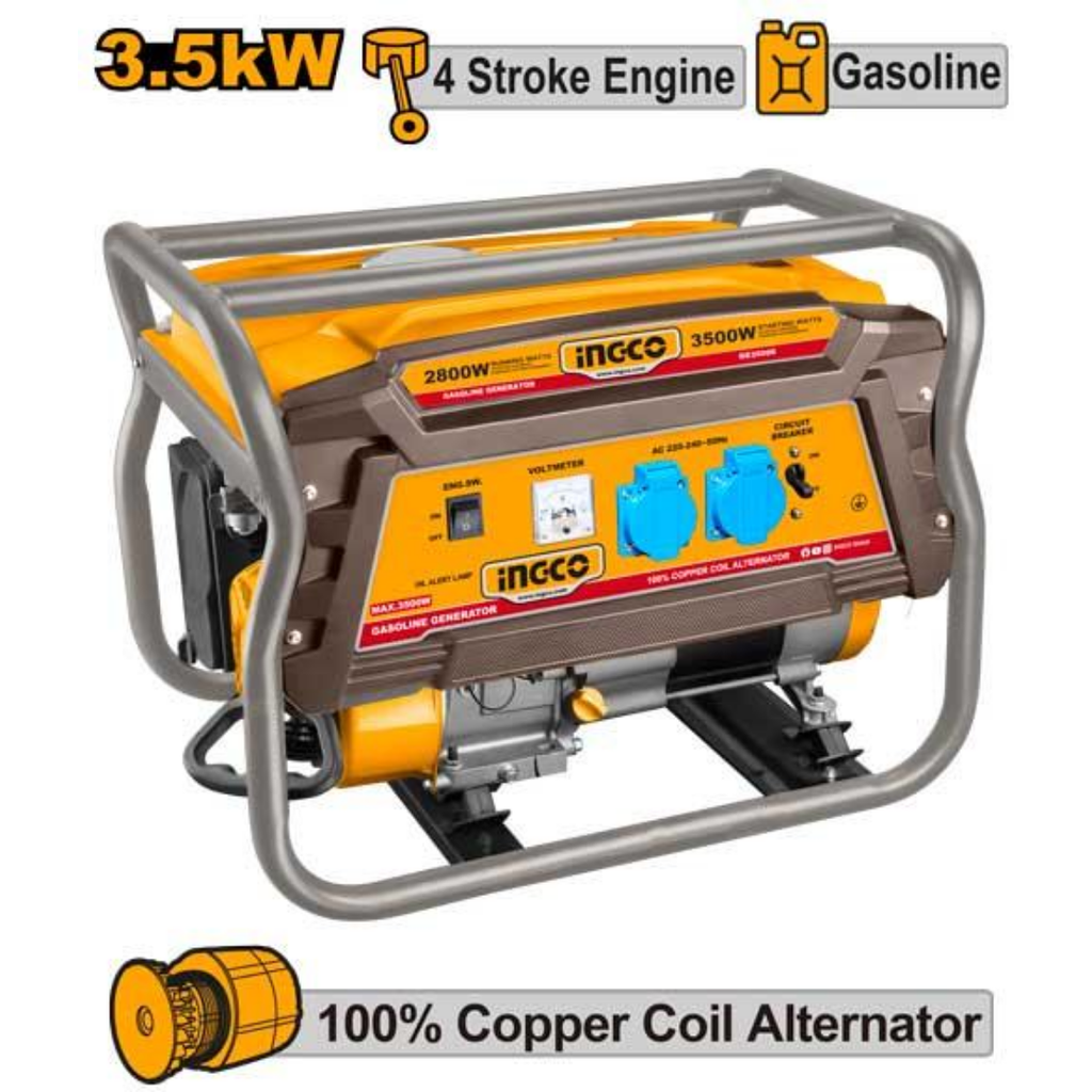 INGCO Gasoline generator 3.5KW