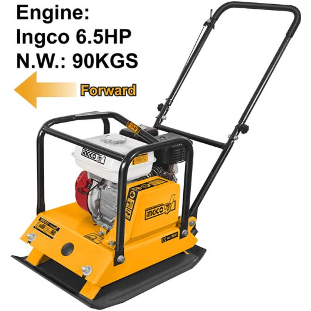 INGCO Gasoline plate compactor 6.5HP