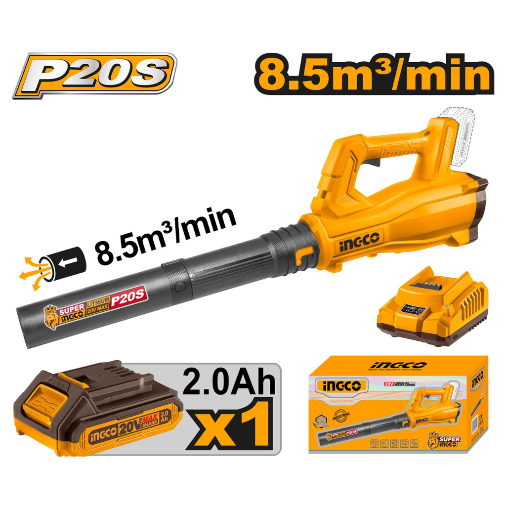 INGCO Cordless blower 8.5m/min