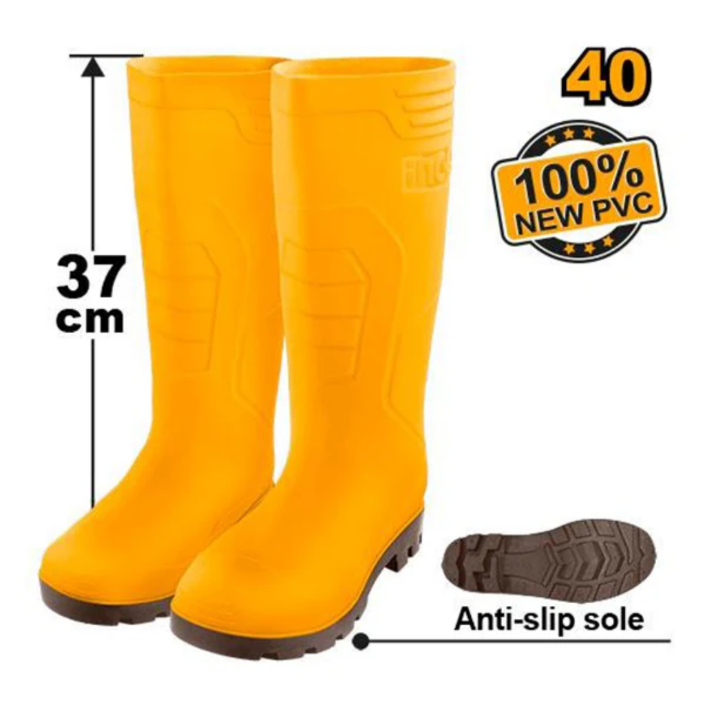 INGCO 37cm Rain boots 40