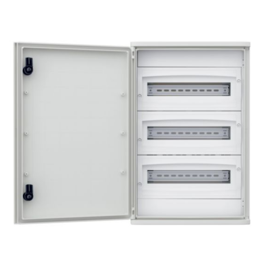 LEGRAND Modular chassis kit for Atlantic 400x300mm cabinets 3 rows 10 modules metal