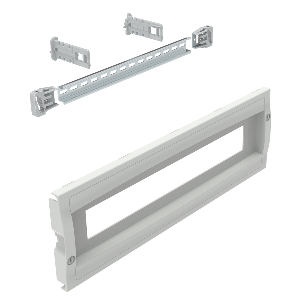 LEGRAND Modular faceplate for plastic frame uprights to be composed Atlantic and Marina width 800mm height 300mm plastic