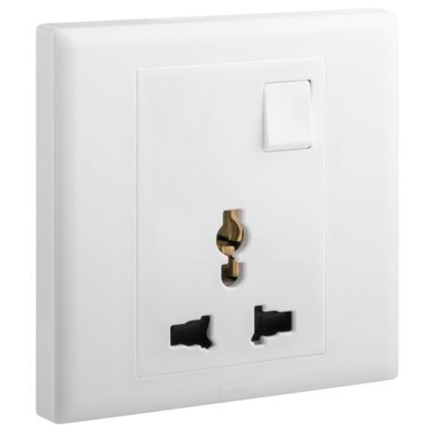 LEGRAND ELOE Multistandard Single Pole Switched Socket 1g