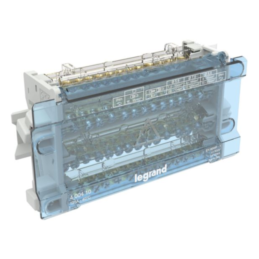 LEGRAND Repartiteur 4p 125a 10mod 15 Depart