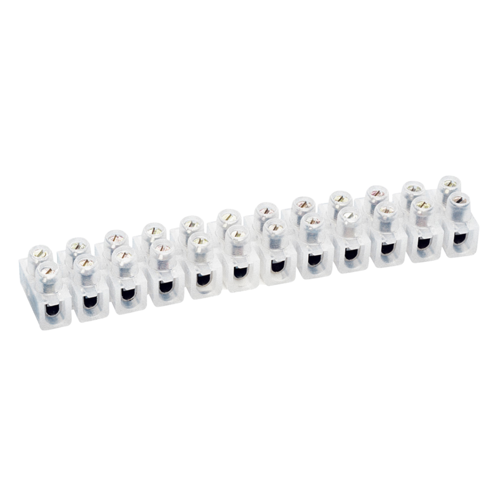  LEGRAND Connection strip Nylbloc capacity 2.5 mm² max. current 24 A white