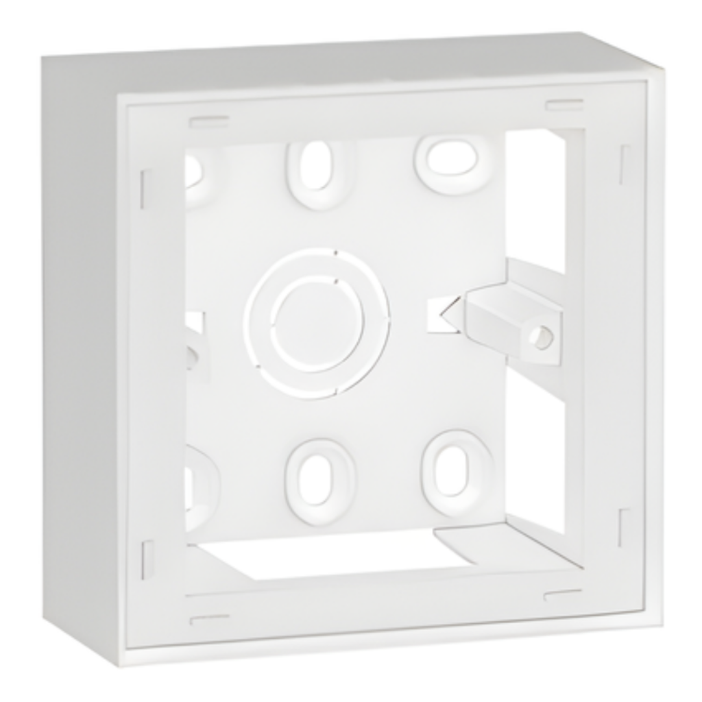 LEGRAND Arteor™ White Surface Box 2mod 1g 38mm