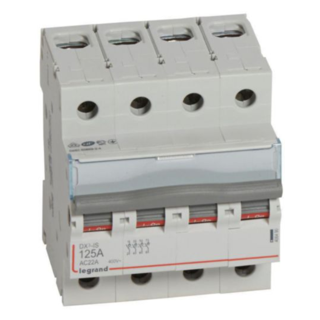LEGRAND Isolateur 125a 4Pole 4mod Dx3  