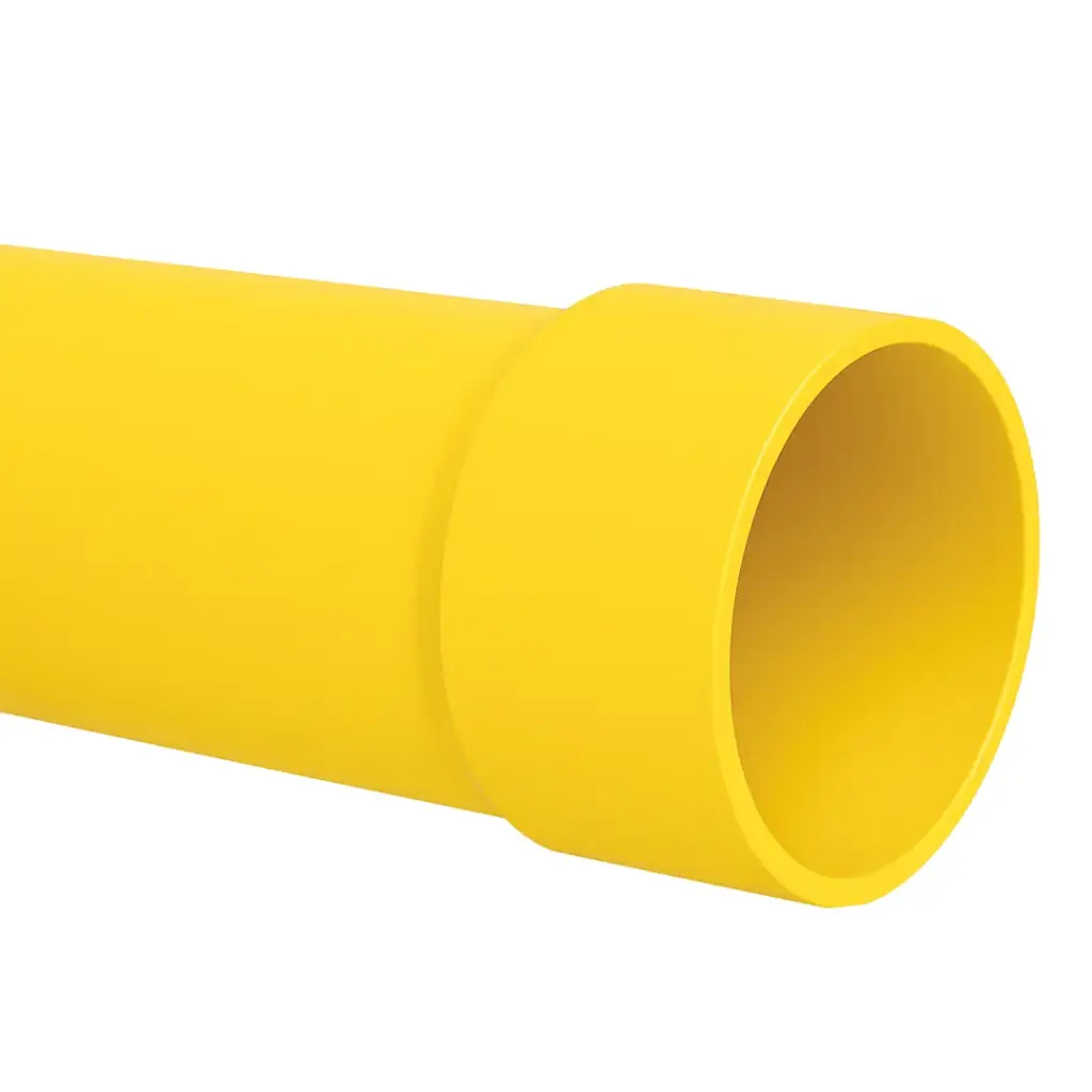 DURAPIPE PVC Bar Yellow PN6 6Mts 80mm