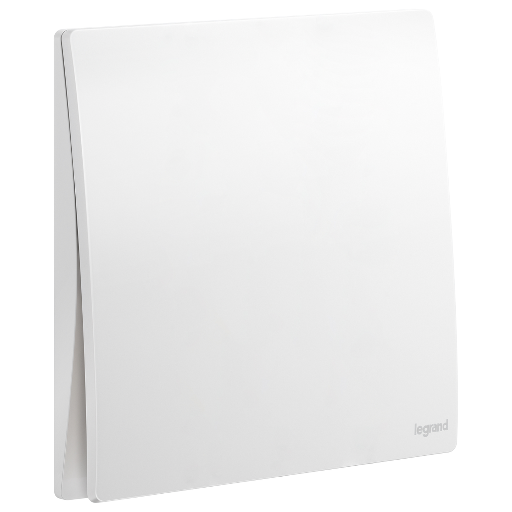 LEGRAND Mallia S switch 1g 1w 10a matt white
