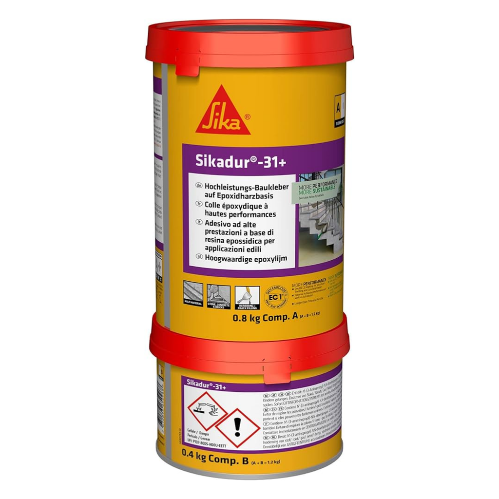 SIKA SikaDur 31+ 1,2KG Colle époxy multi-purpose