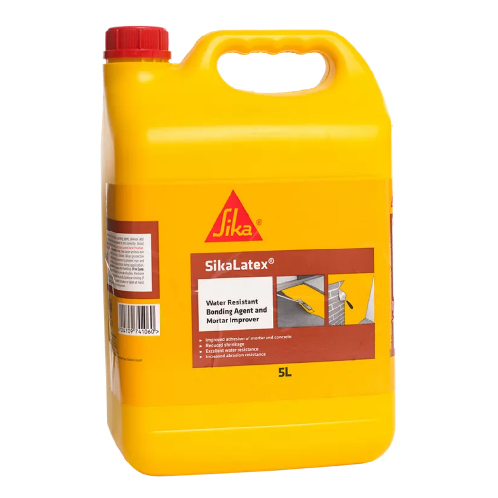 SIKA SikaLatex 5L Bonding & waterproofing agent to dilute: 1 part for 2 parts water