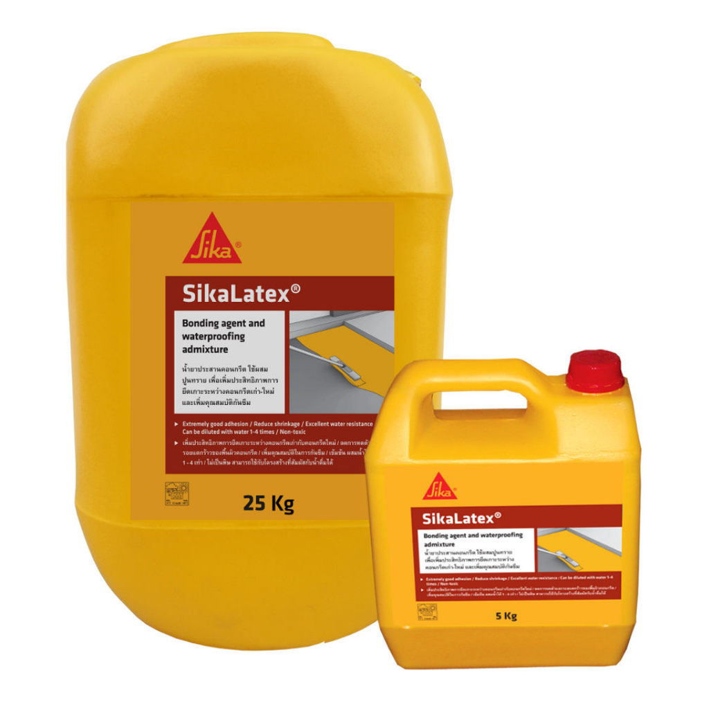 SIKA SikaLatex 25L Bonding & waterproofing agent to dilute: 1 part for 2 parts water