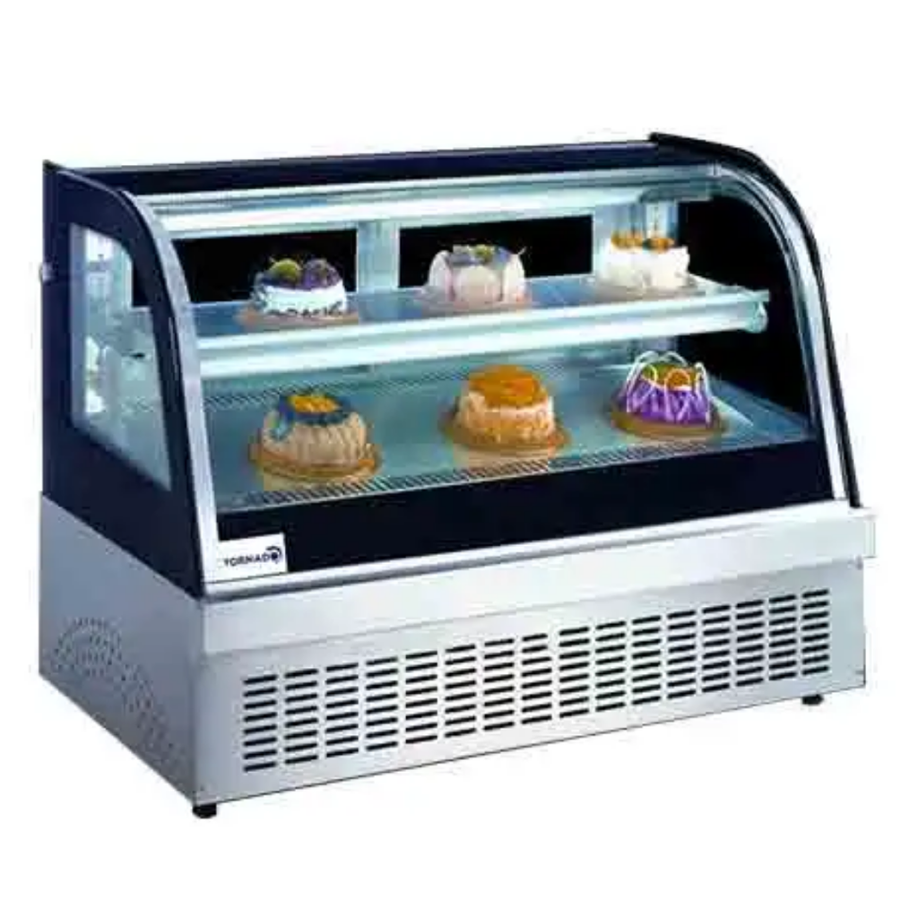 TORNADO Countercial Top Cake Showcase 