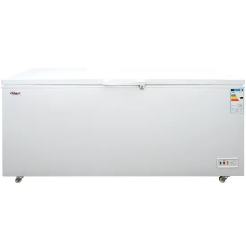 PACIFIC Chest Freezer 560L White/Grey