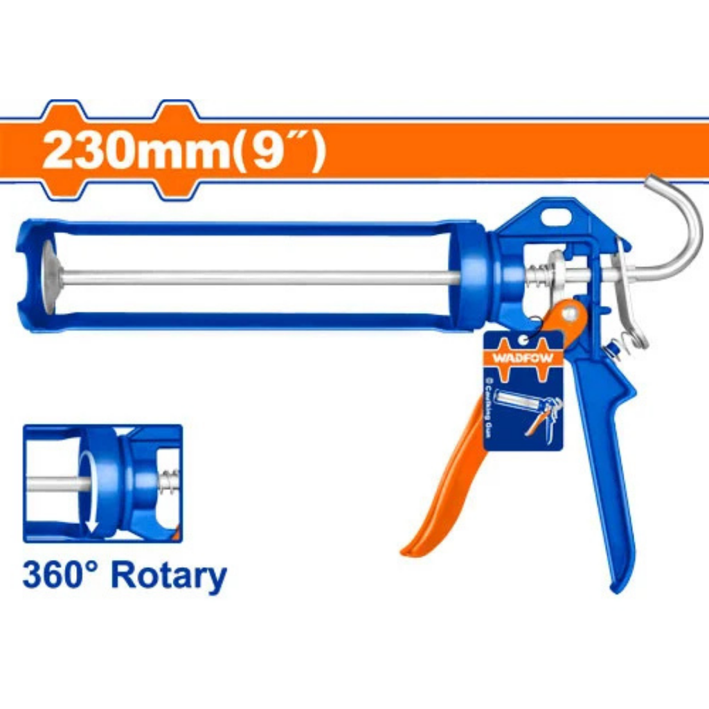 WADFOW Caulking Gun With Rotary Function