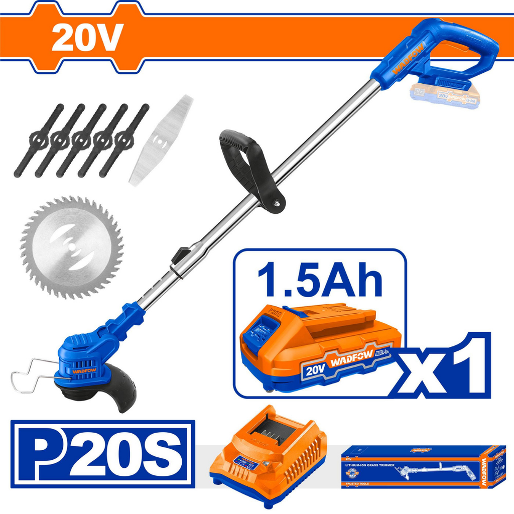 WADFOW Lithium-Ion Grass Trimmer