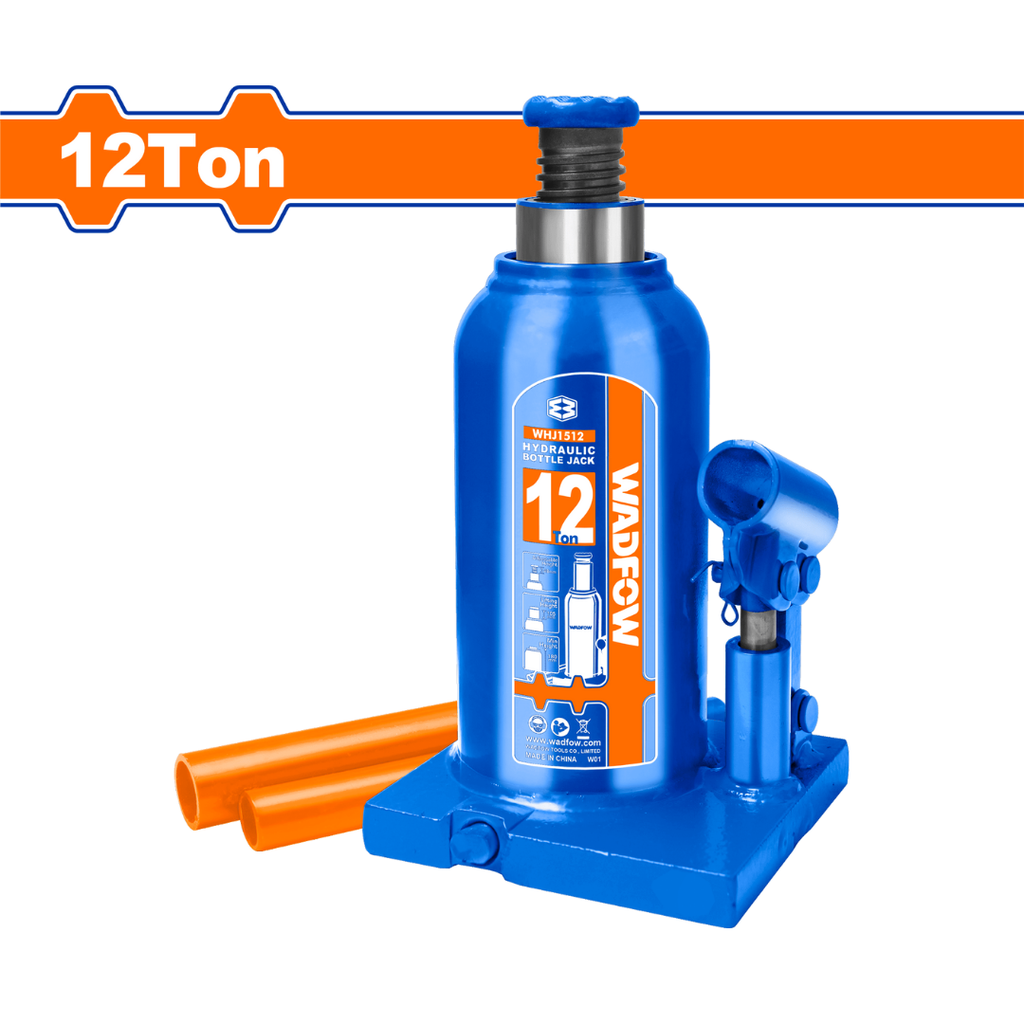 WADFOW Hydraulic Bottle Jack 12 Tons