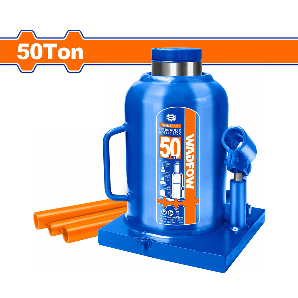 WADFOW Hydraulic Bottle Jack 50 Tons