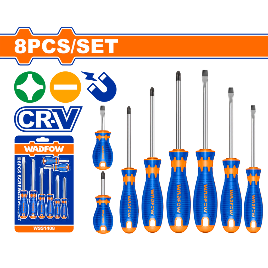 WADFOW 8 Pcs Screwdriver Set