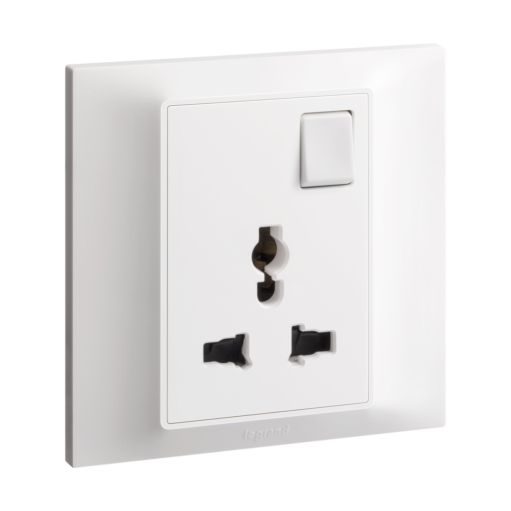 LEGRAND Belanko S switch socket multistandard 3*13a