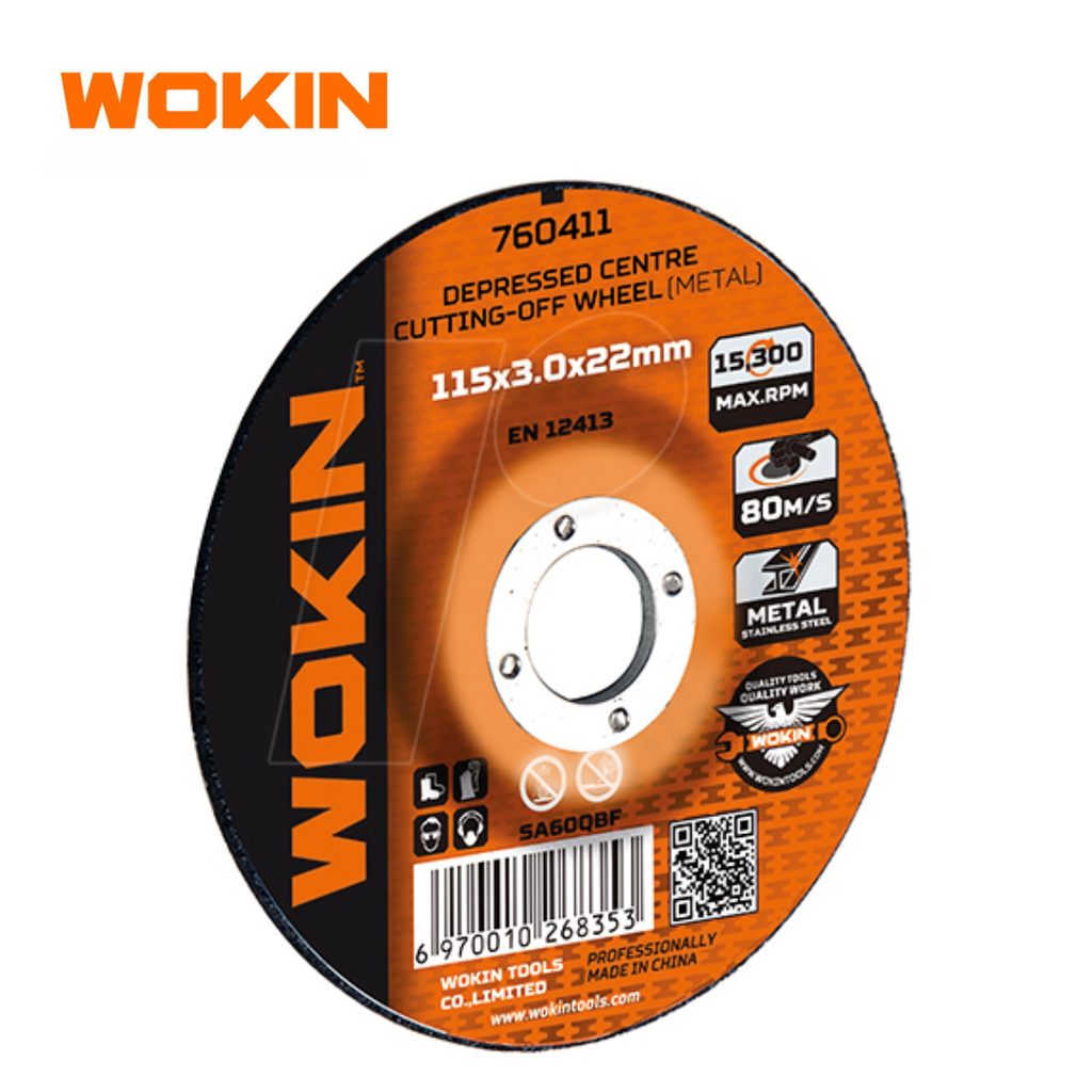 WOKIN Flat Cutting Off Wheel 230mm*2.0*22.2mm 