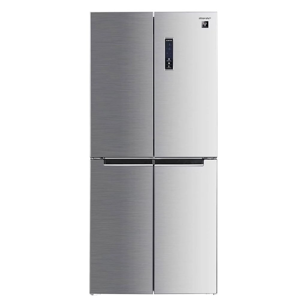 SHARP 560L/401L Compact French Door Refridgerator Silver