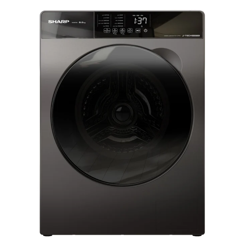SHARP 9.5KG A Inverter 1400RPM Front Loading Washing Machine