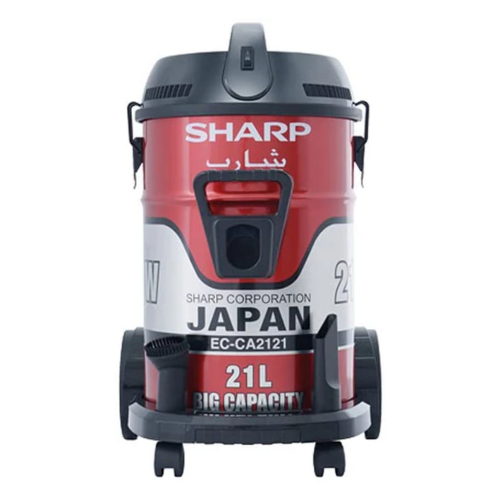 SHARP Barrel Canister Dry Red Vacuum Cleaner 2100W