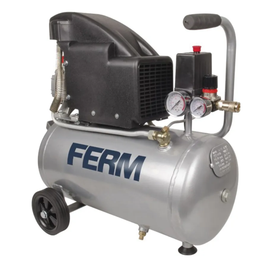 FERM Compressor 1.5HP – 1100W – 24L