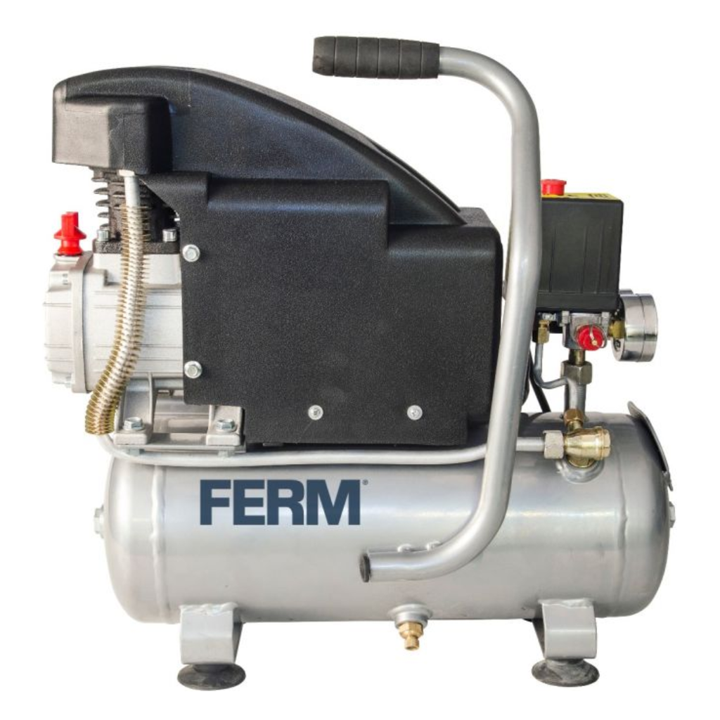 FERM Compressor 1.1HP - 750W - 8 liters