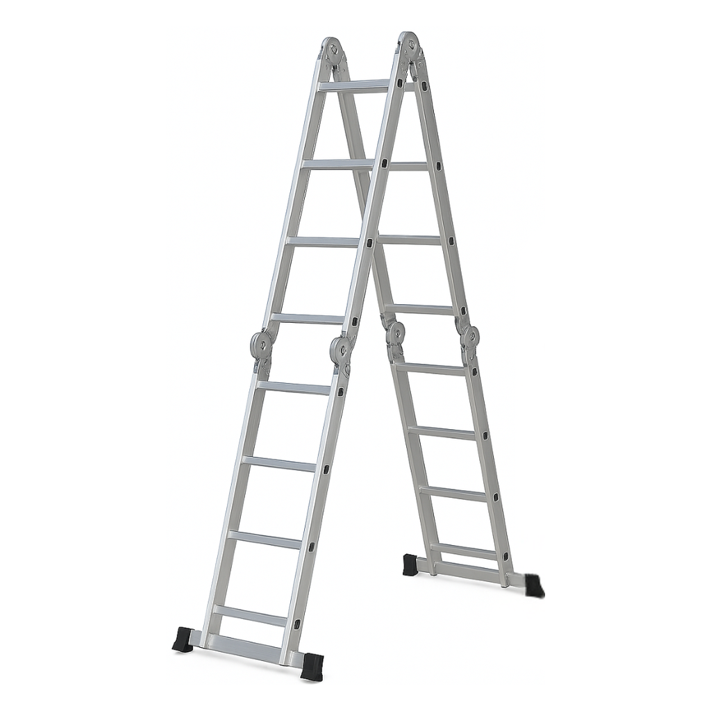 KING BROS Multipurpose Folding Ladder (3 Step) 