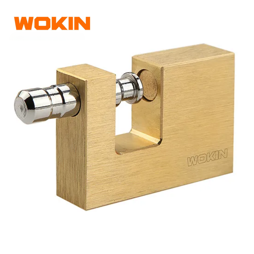 WOKIN Brass Shutter Padlock 525g