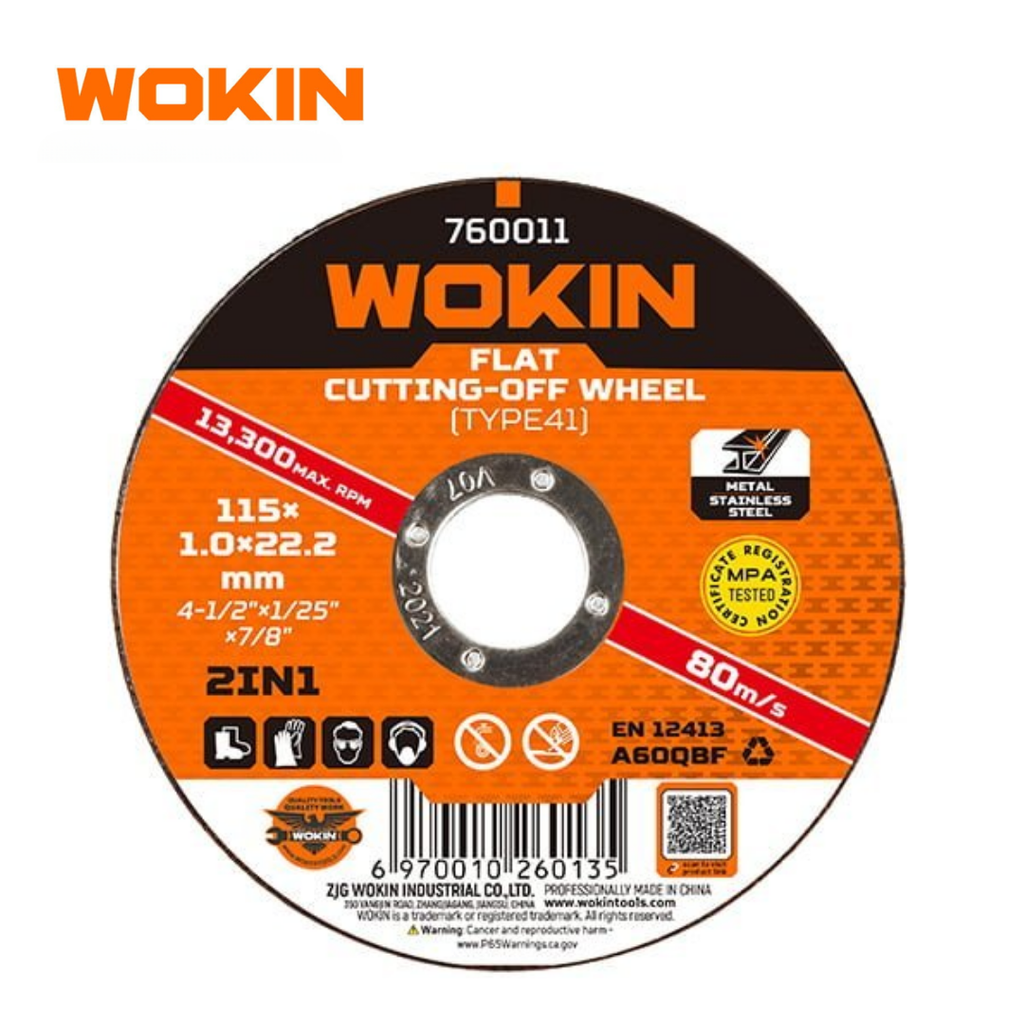 WOKIN Flat Cutting Off Wheel