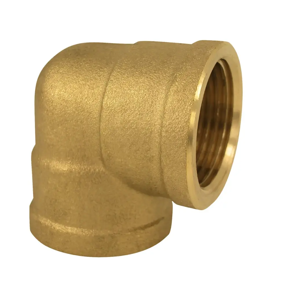 EASYFIT Threaded Brass Fitting Elbow 1/2''