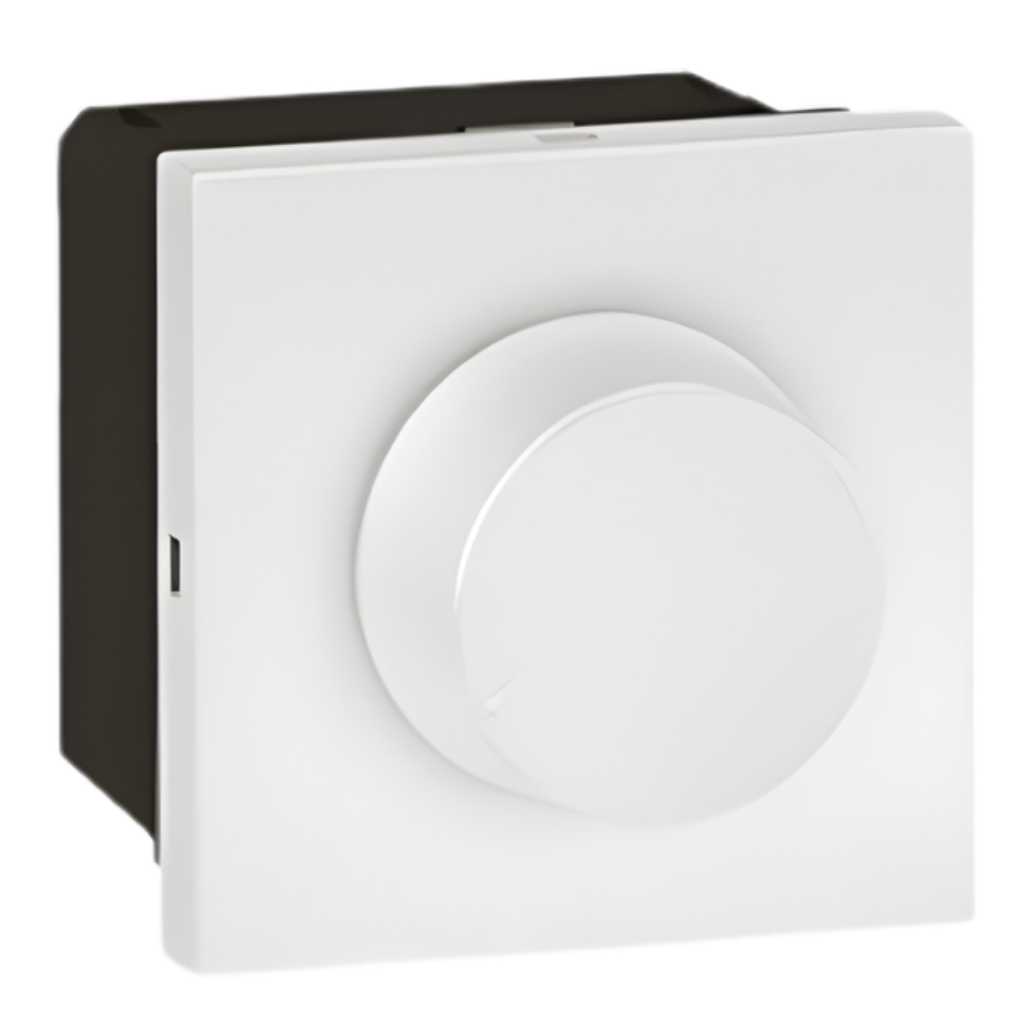 LEGRAND Arteor™ White Rotary Dimmer 400w 2mod