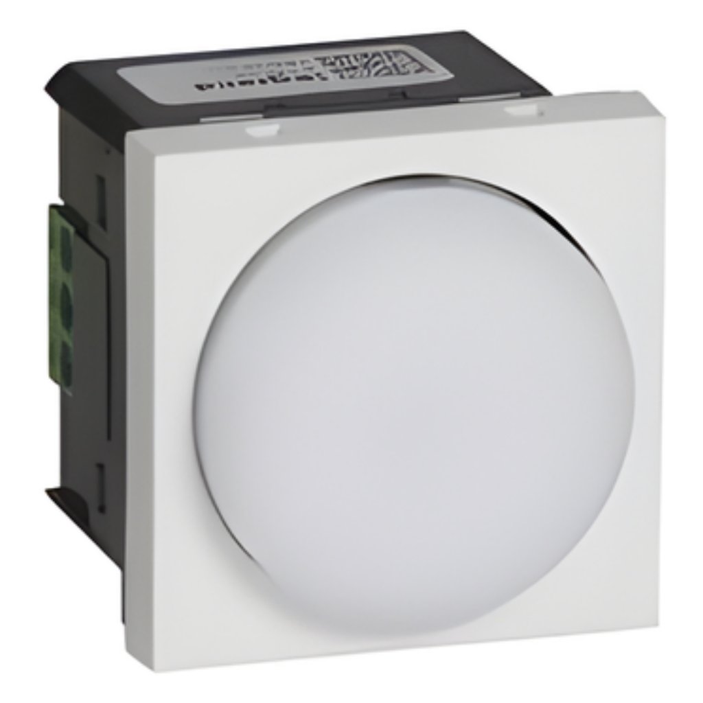 LEGRAND Arteor™ White Emergency Light Removeable With On Off Switch 2mod