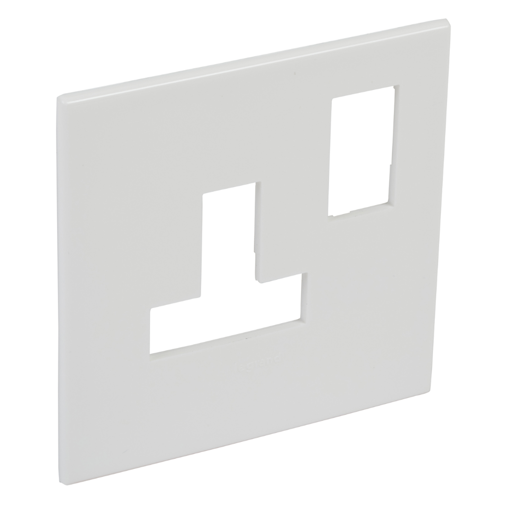 LEGRAND Arteor™ White Faceplate Switch Socket 1g 