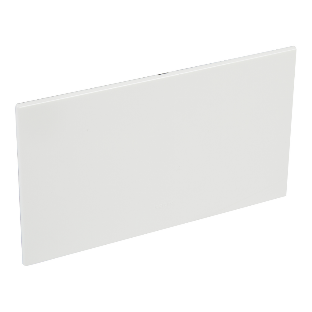 LEGRAND Arteor™ White Blank Plate 2g Standard