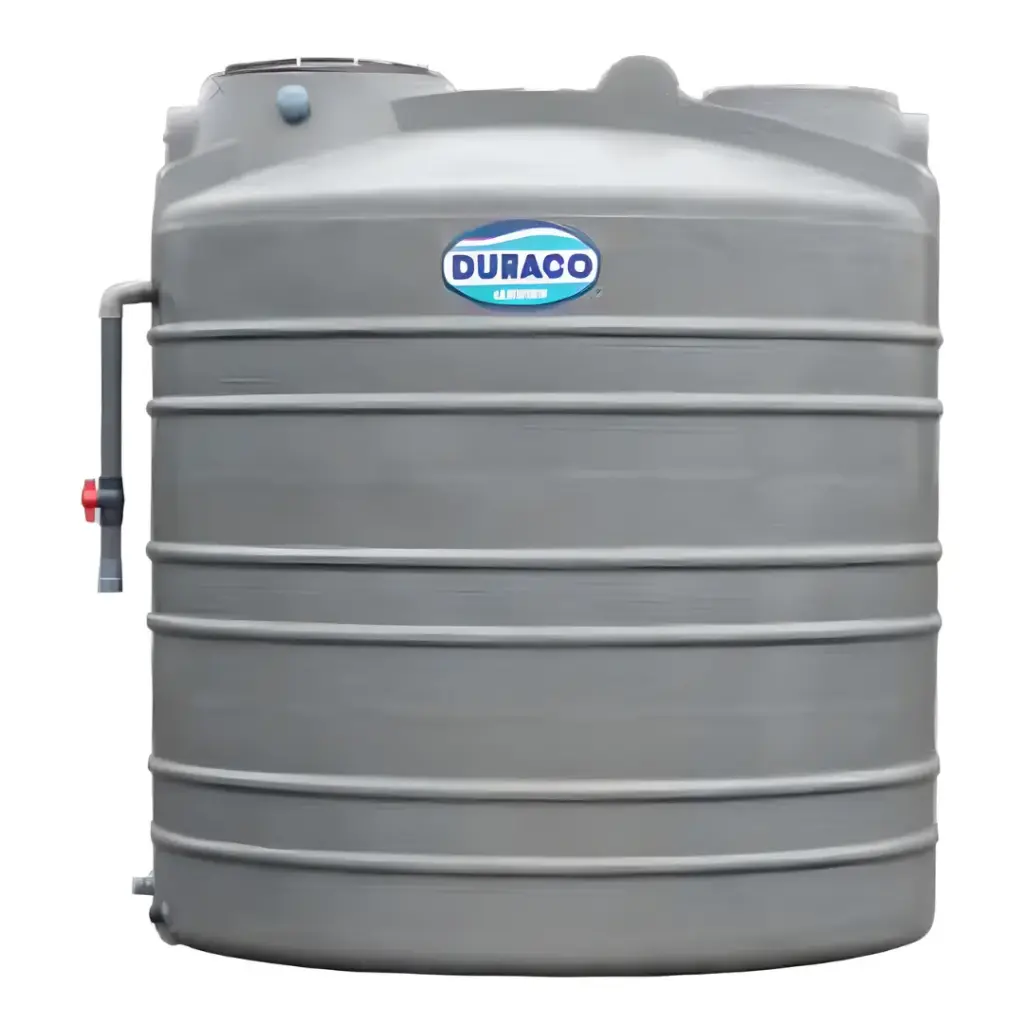 Duraco Rain Water Tank 6500L Self-Cleaning 