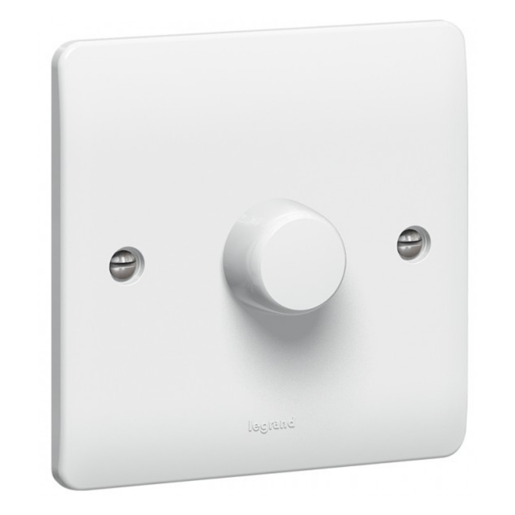 LEGRAND Synergy™ Dimmer Switch 1g 2w 400w 100-240v Push White