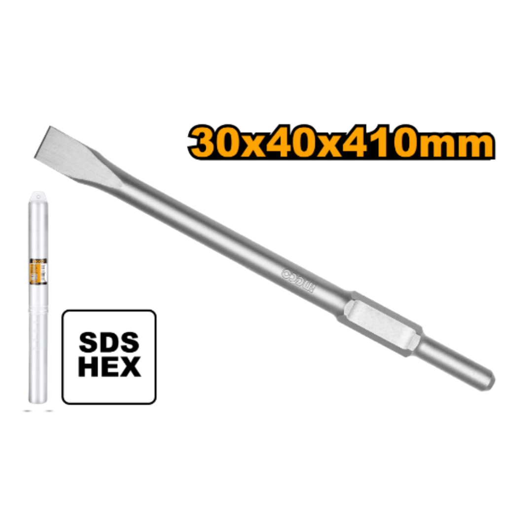 INGCO Hex chisel 30x40x410mm