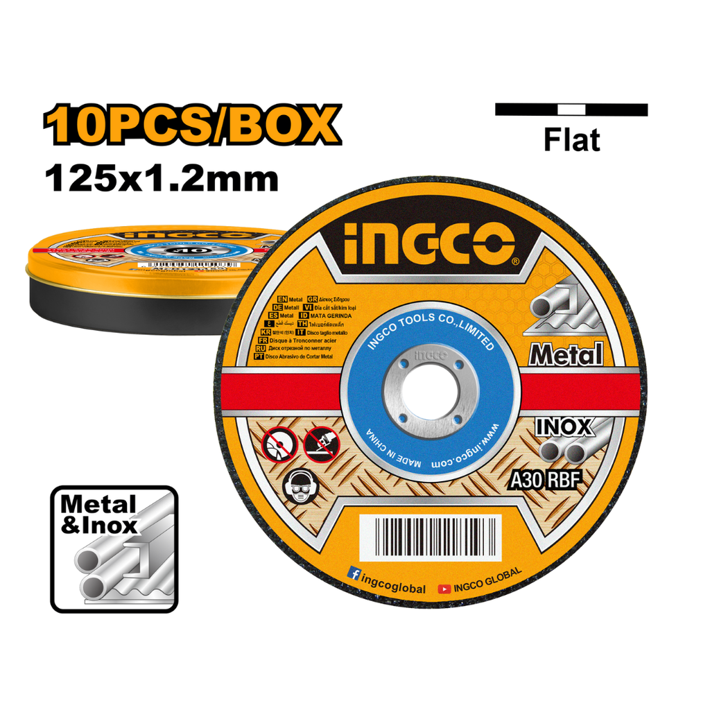 INGCO 10"  Abrasive metal disc 125x1.2mm