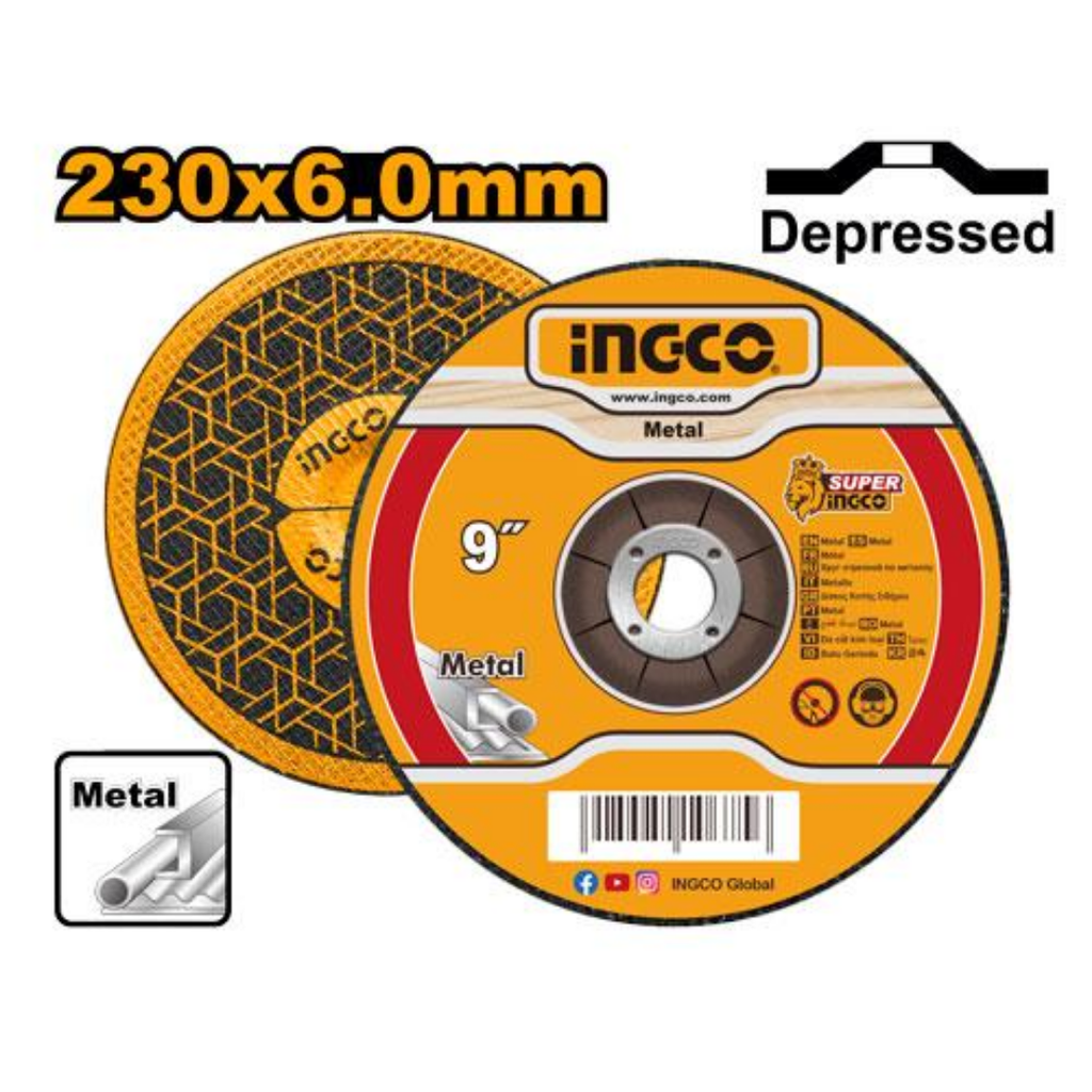 INGCO 9" Abrasive metal grinding disc