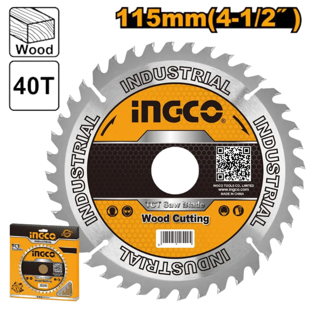 INGCO TCT saw saw blade 40T 115MM