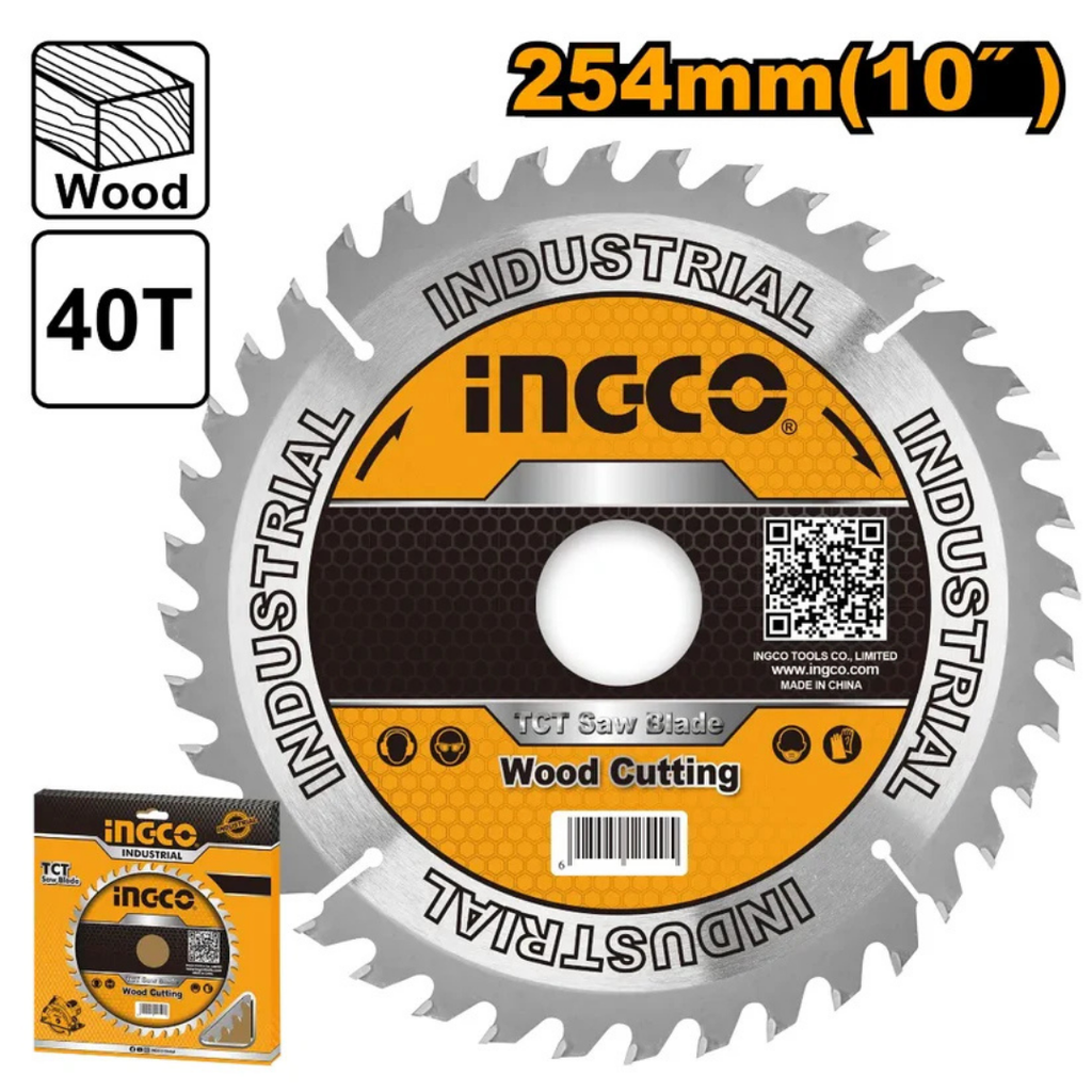 INGCO TCT saw saw blade 40T 254mm